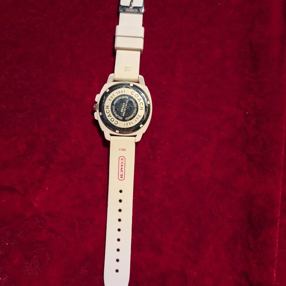 Coach Multicolor Striped Smartwatch